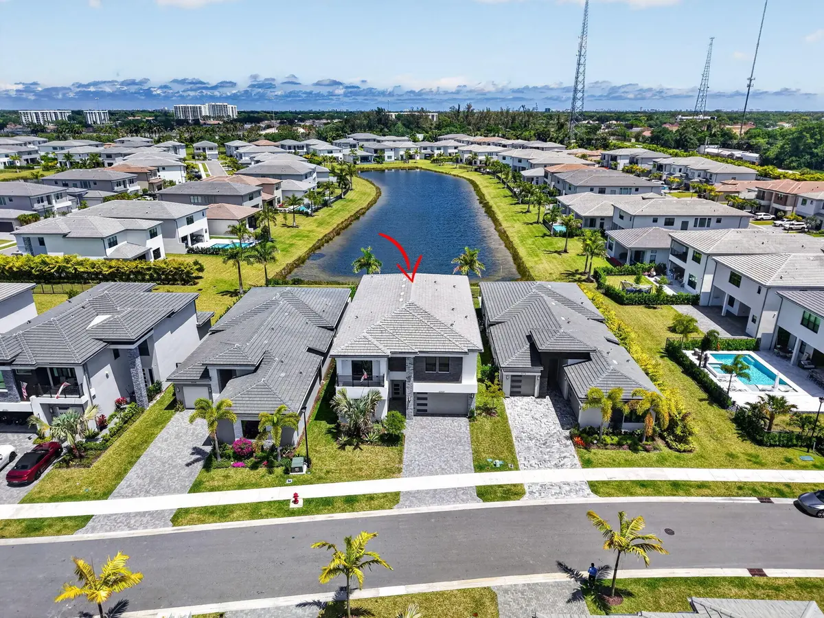 aerial at 20364 Whistling Straits Way, Boca Raton
