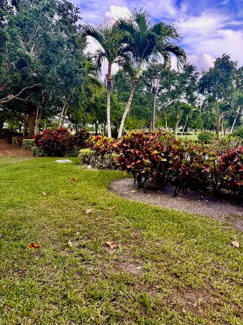 Rear View from Patio at 7449 Glendevon Lane 104, Delray Beach