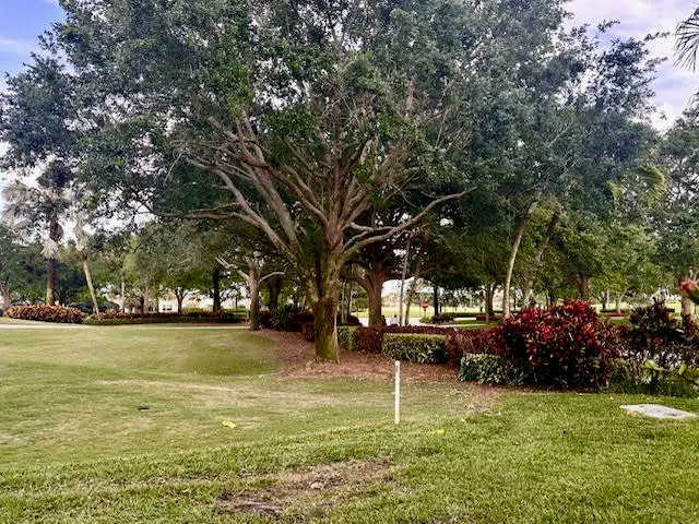 Rear View from Patio at 7449 Glendevon Lane 104, Delray Beach