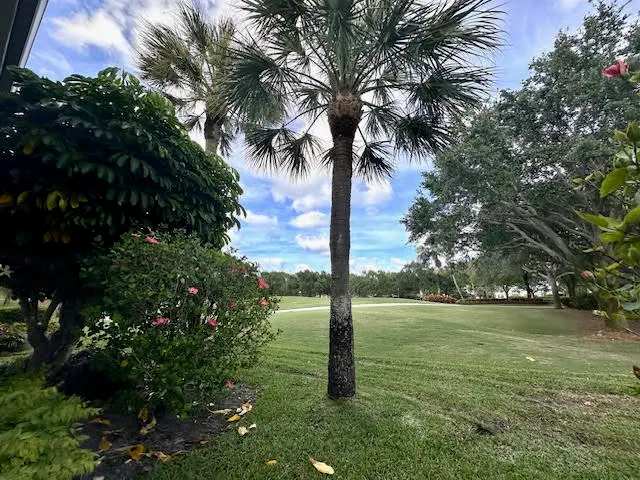 Rear View from Patio at 7449 Glendevon Lane 104, Delray Beach