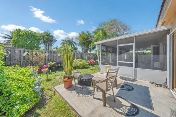 Beautiful butterfly garden at 21200 SW 92nd Avenue, Cutler Bay