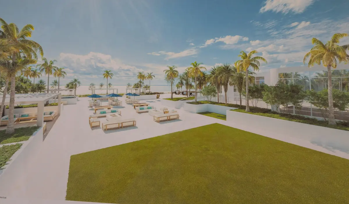 11D Wittington pool deck at 1390 S Ocean Boulevard 11d, Pompano Beach