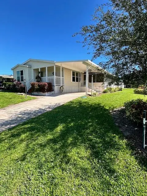 Front of Home from corner at 7955 SE Independence Avenue, Hobe Sound