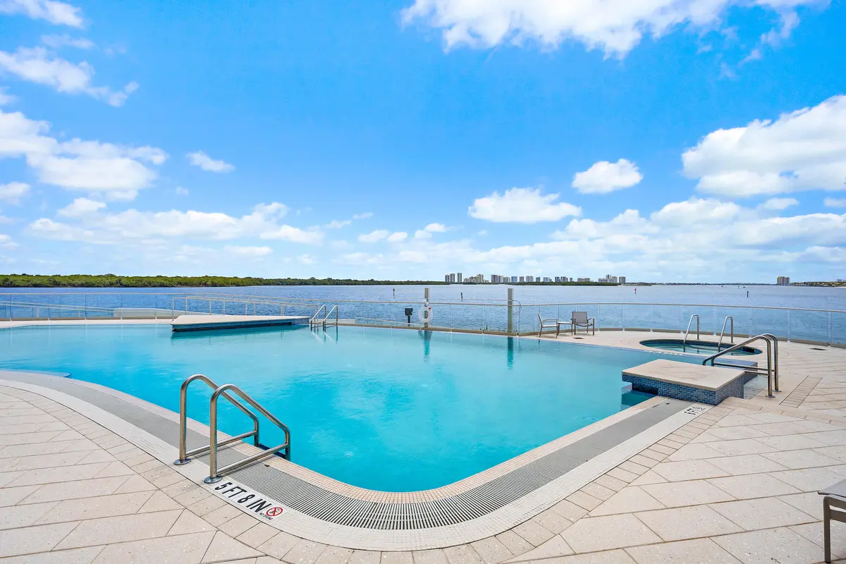 Intracoastal Pool Deck at 100 Lakeshore Drive 354, North Palm Beach