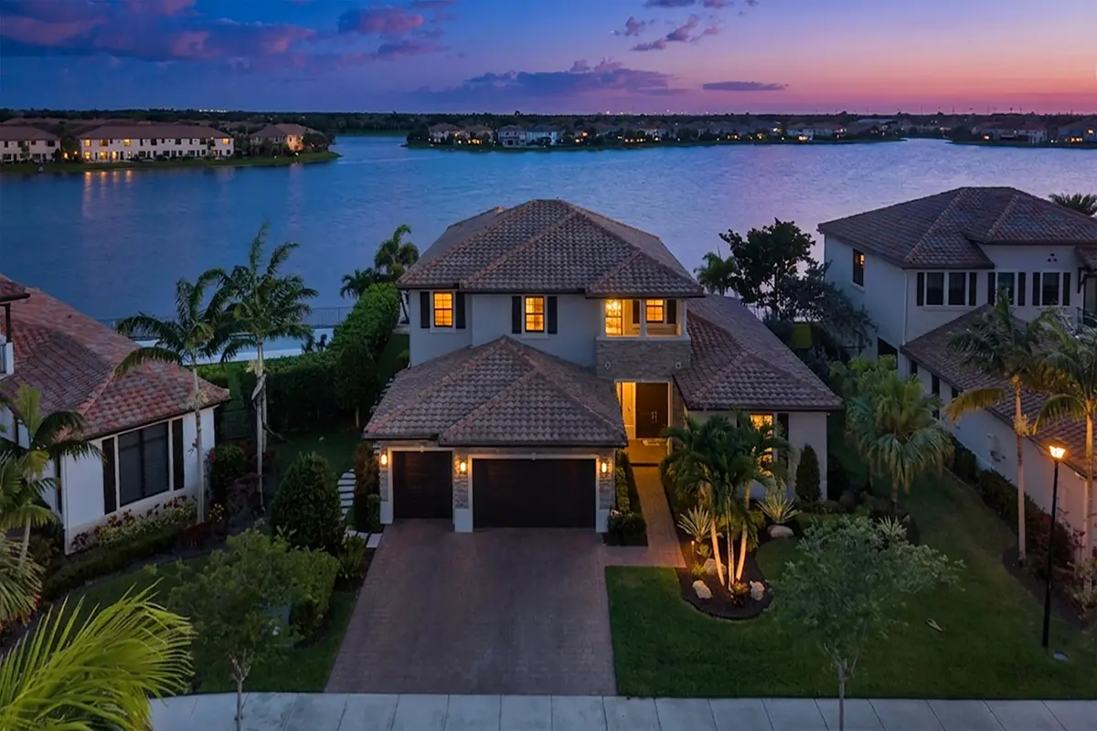 Aerial at 8701 Waterview Terrace, Parkland