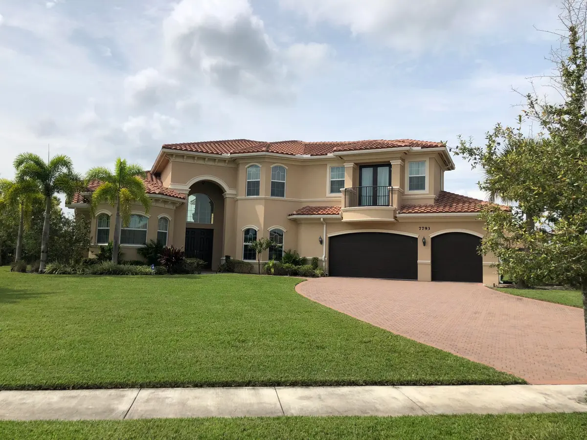 Exterior Front at 7793 Arbor Crest Way, West Palm Beach