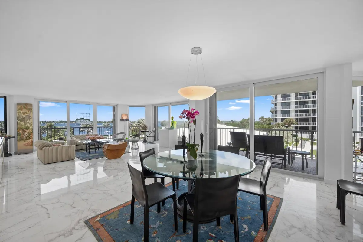 Dining Area at 3170 S Ocean Boulevard 305s, Palm Beach