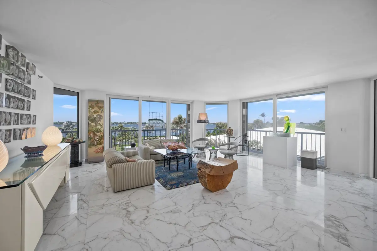 Living Room at 3170 S Ocean Boulevard 305s, Palm Beach