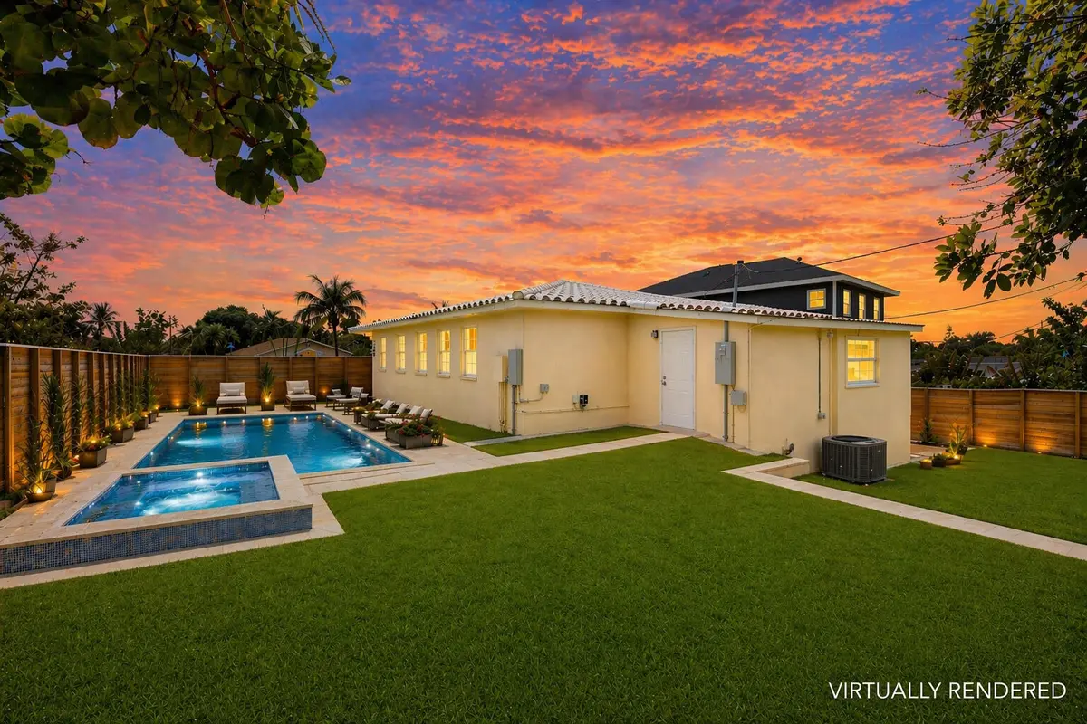 Pool - Virtually Rendered - 901 39th Str at 901 39th Street, West Palm Beach