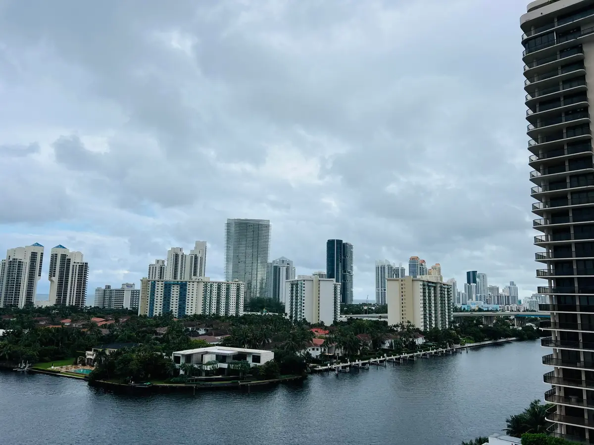 Right Balcony View at 19707 Turnberry Way 12e, Aventura
