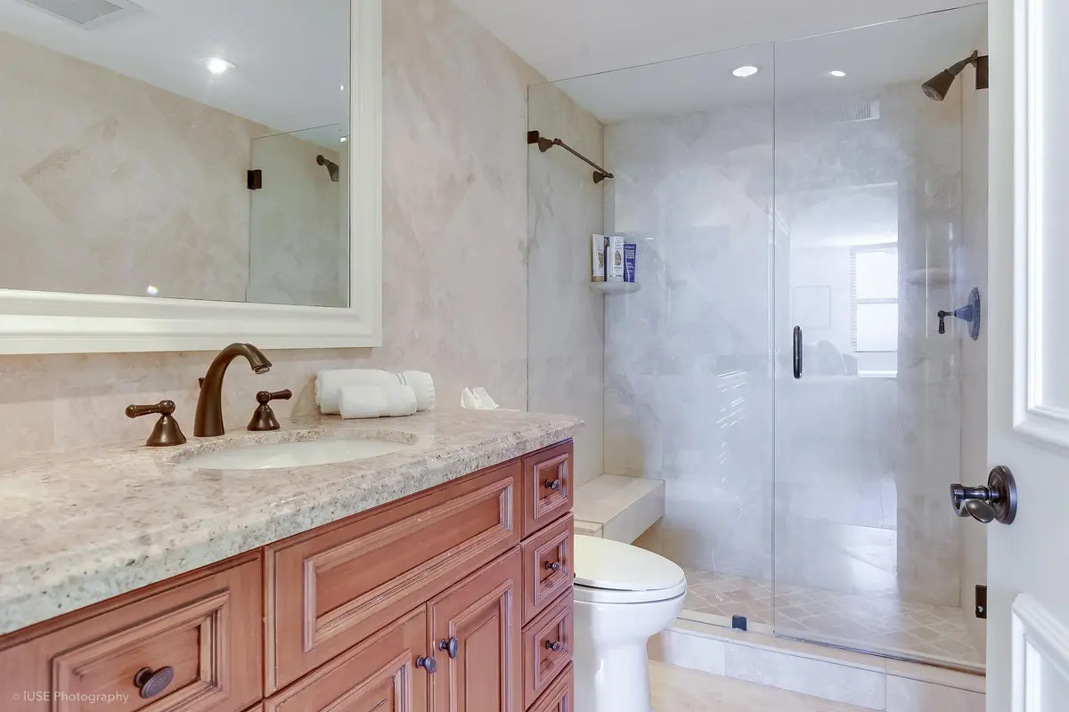 Primary Bath at 651 Okeechobee Boulevard 509, West Palm Beach