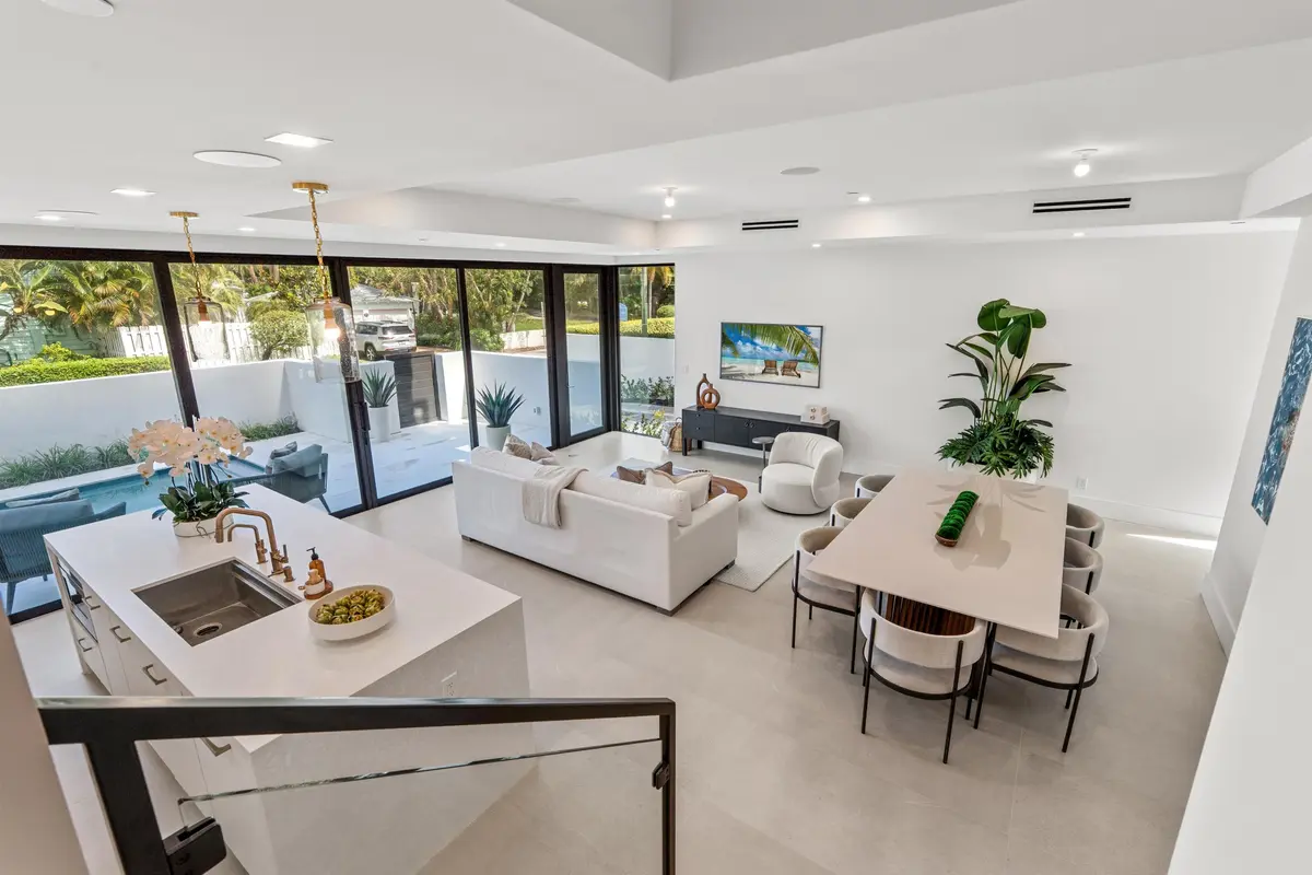 GREATROOM_LOOKING_DOWN_DT at 100 Gleason Street 204, Delray Beach