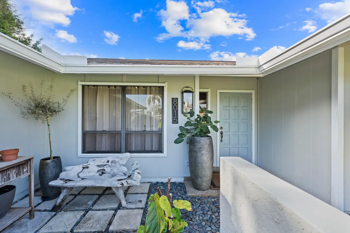 Entrance at 8015 SE Trenton Avenue, Hobe Sound