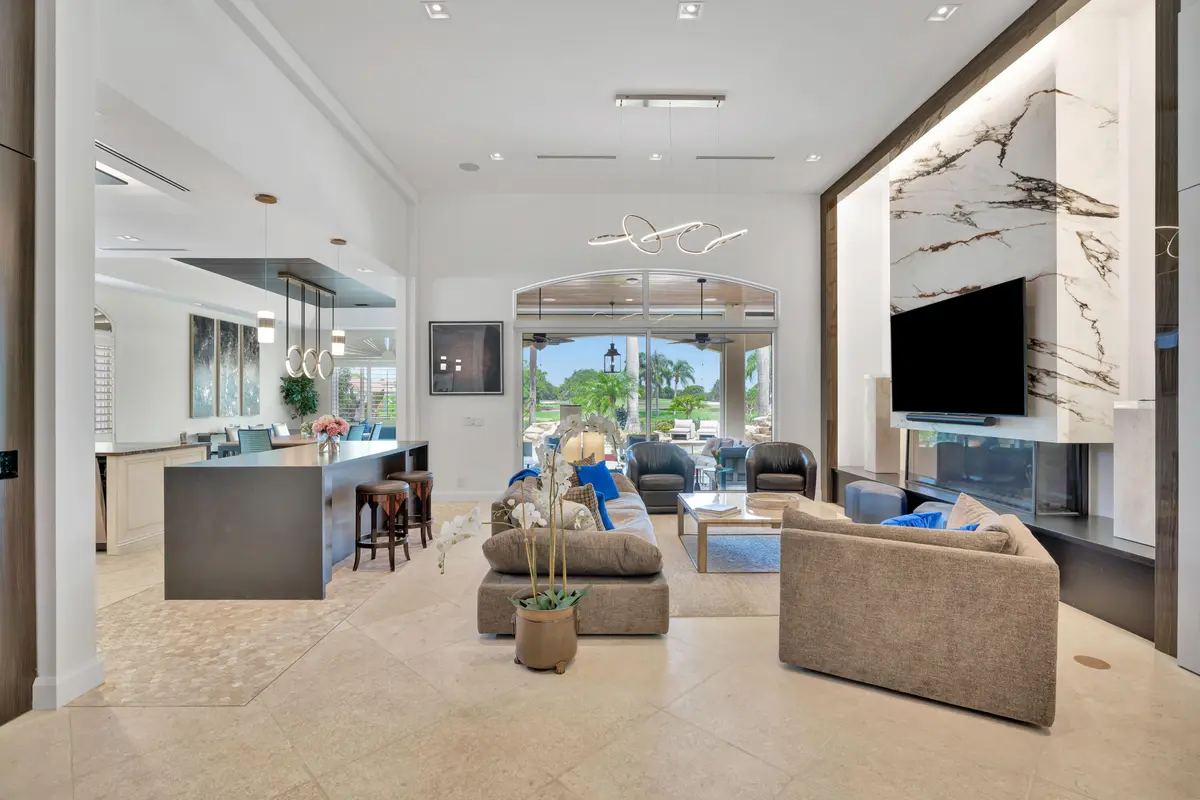 Family Room at 186 Golf Village Boulevard, Jupiter
