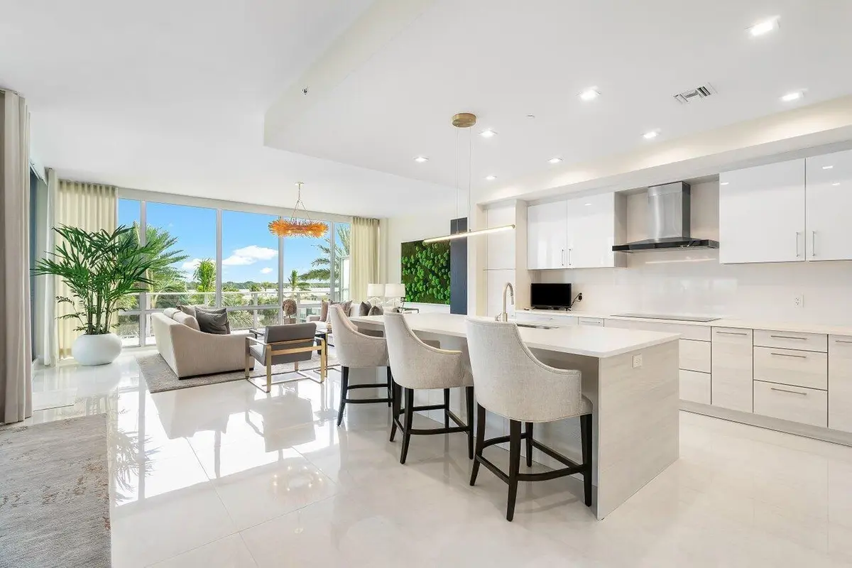 Kitchen living room at 3 Water Club Way 401, North Palm Beach