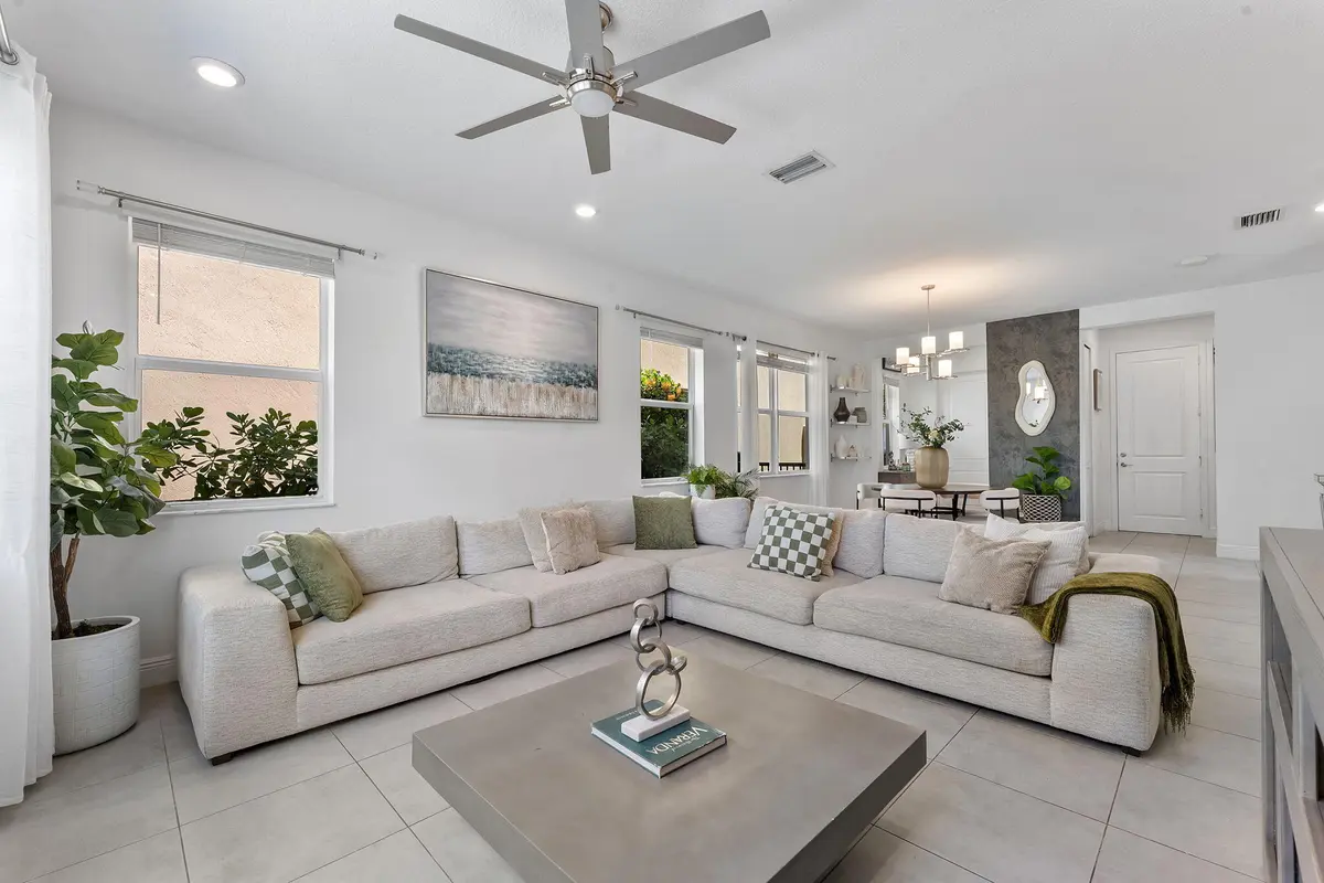 Living Room at 1131 Veleiros Boulevard, Deerfield Beach