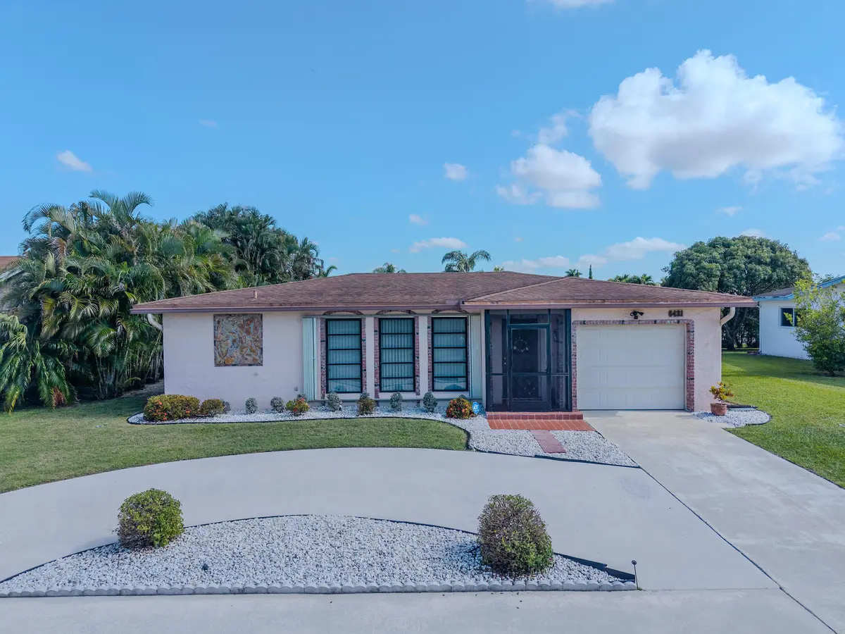 Front at 6431 Hitchin Post Way, Delray Beach
