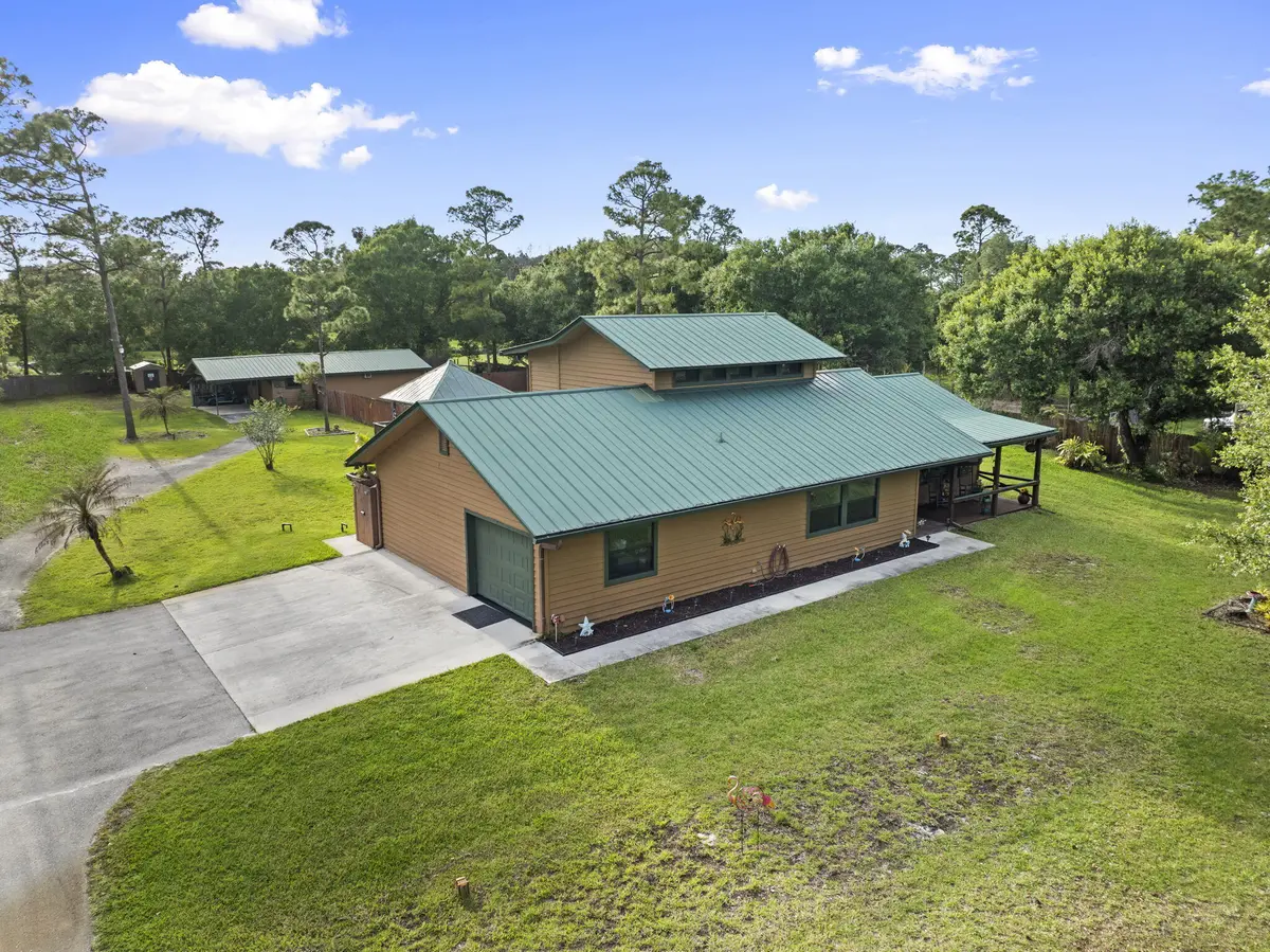 Aerial at 2725 Twin Oaks Trail, Fort Pierce