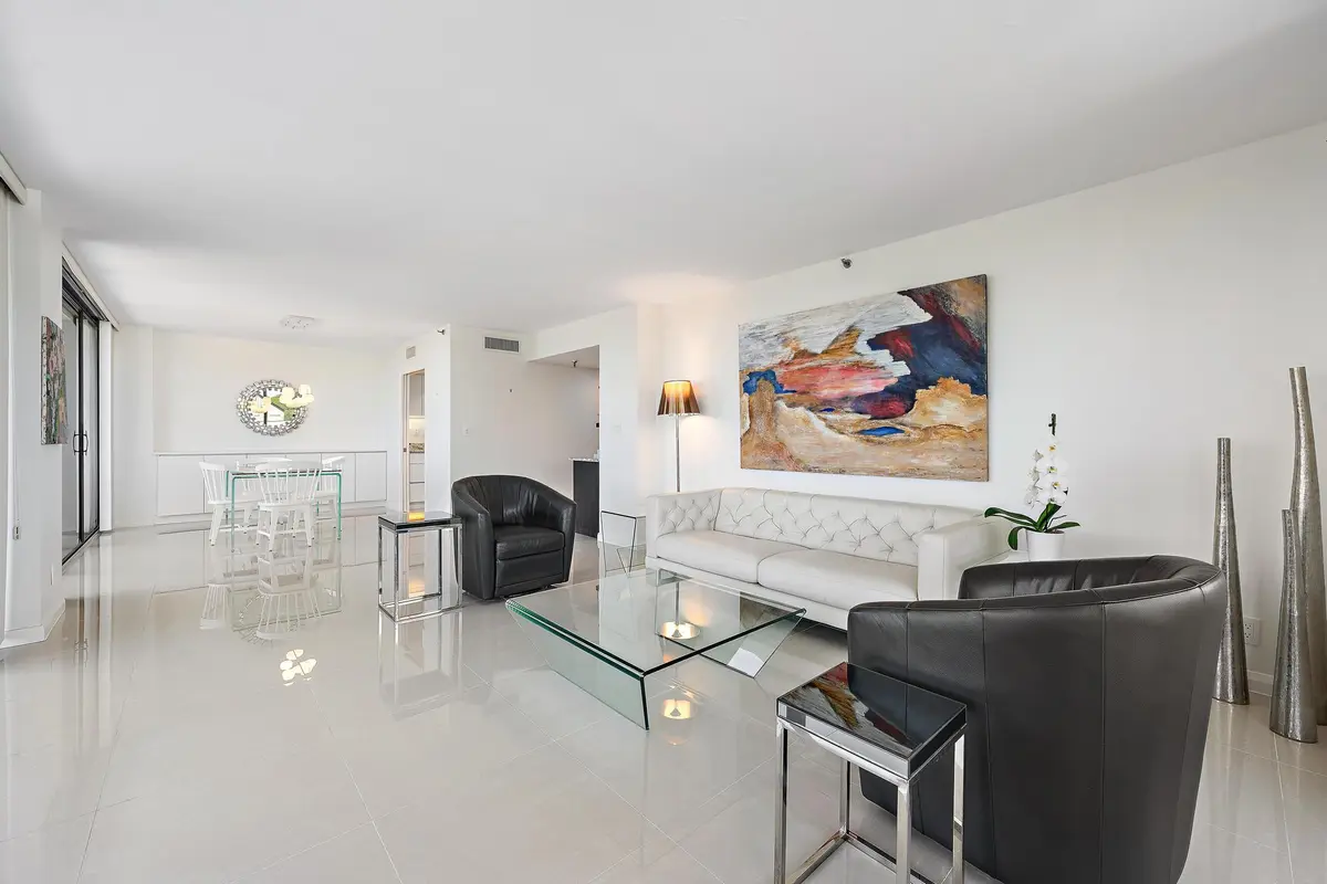 Living Room at 123 Lakeshore Drive 445, North Palm Beach