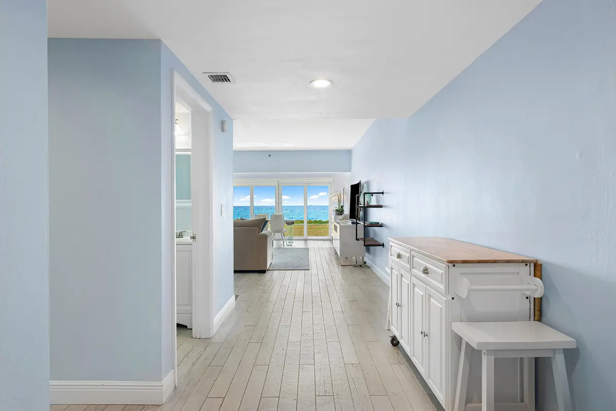 Dedicated Foyer w/ Ocean Views at 2909 S Ocean Boulevard 1b1, Highland Beach