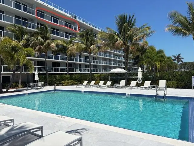 Pool at 2560 S Ocean Boulevard 603, Palm Beach