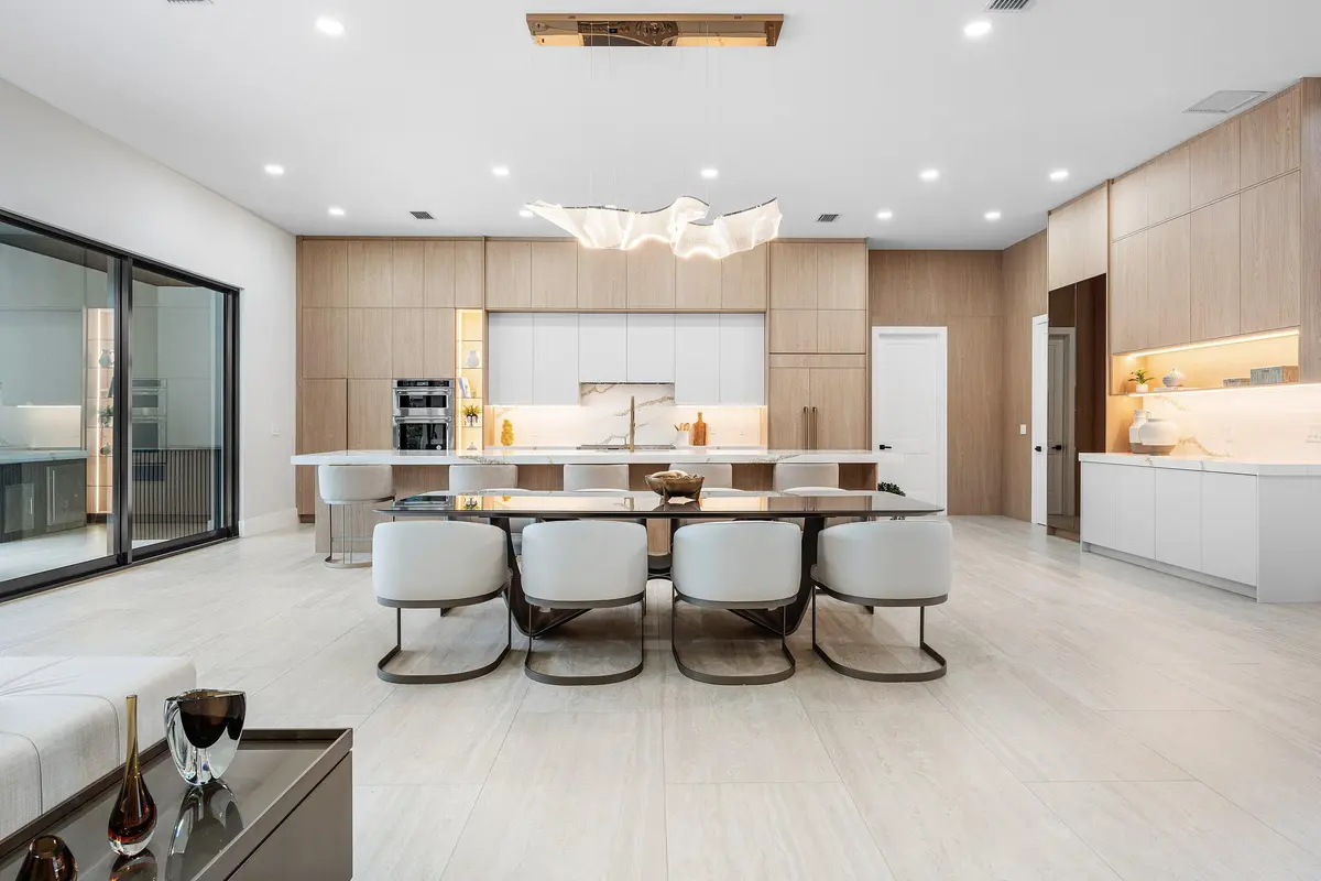Open concept kitchen at 6602 NW 62nd Terrace, Parkland
