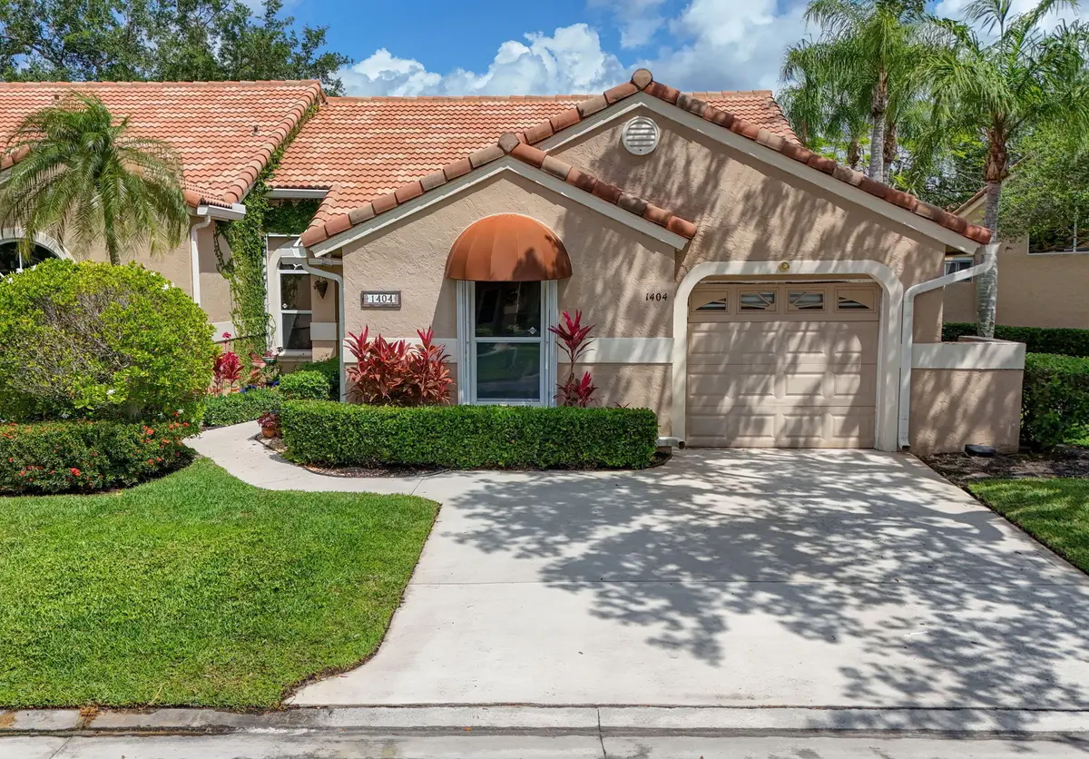 Front Exterior at 1404 Mahogany Place, Palm Beach Gardens