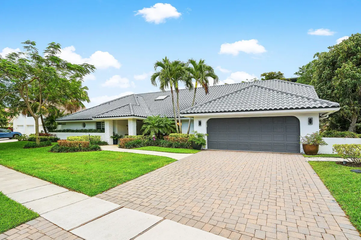 Exterior front at 3030 Canterbury Drive, Boca Raton