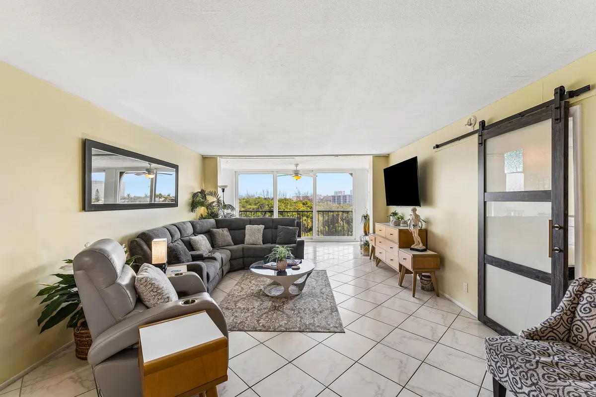 Living Room at 1631 Riverview Road 505, Deerfield Beach