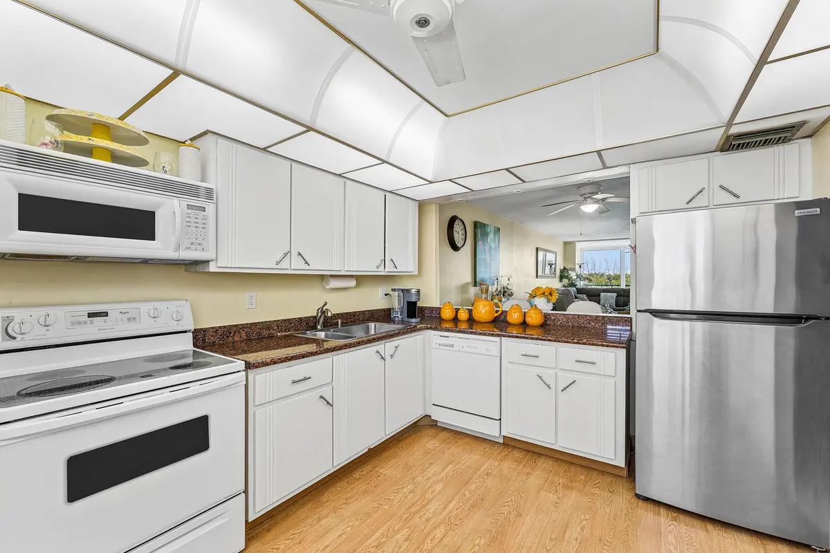 Kitchen at 1631 Riverview Road 505, Deerfield Beach