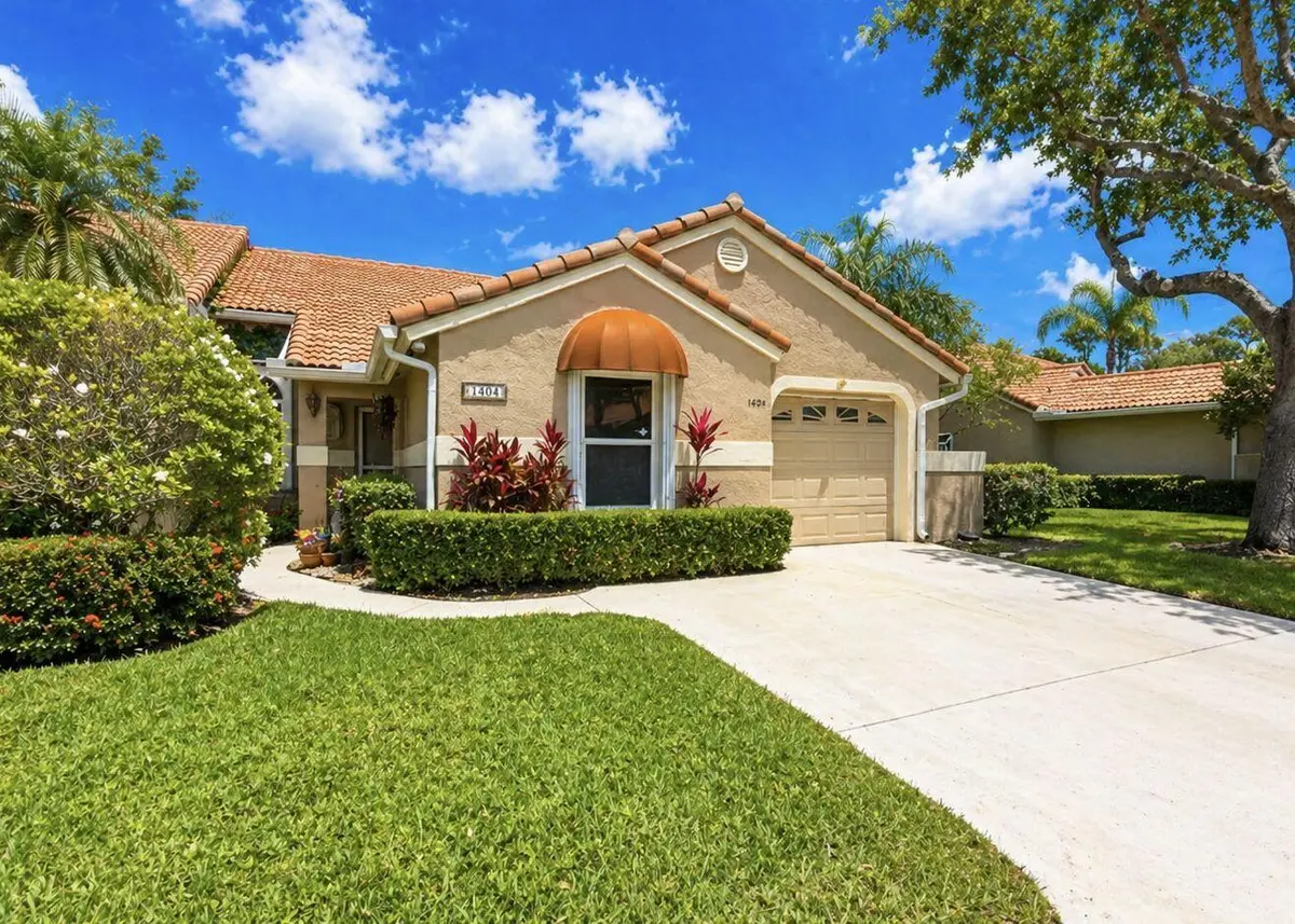 Front Exterior at 1404 Mahogany Place, Palm Beach Gardens