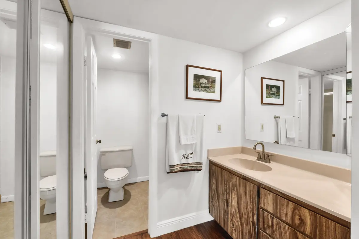 Primary bathroom at 3716 Whitehall Drive 202, West Palm Beach