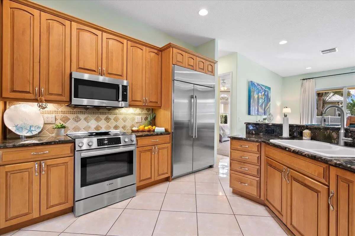 Open Kitchen at 72 Waterway Road, Jupiter