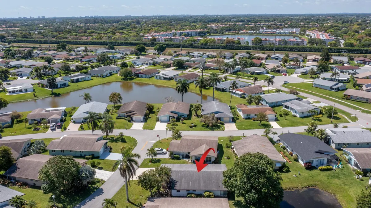 004_Aerial to the South at 13817 Kaiser Trail, Delray Beach