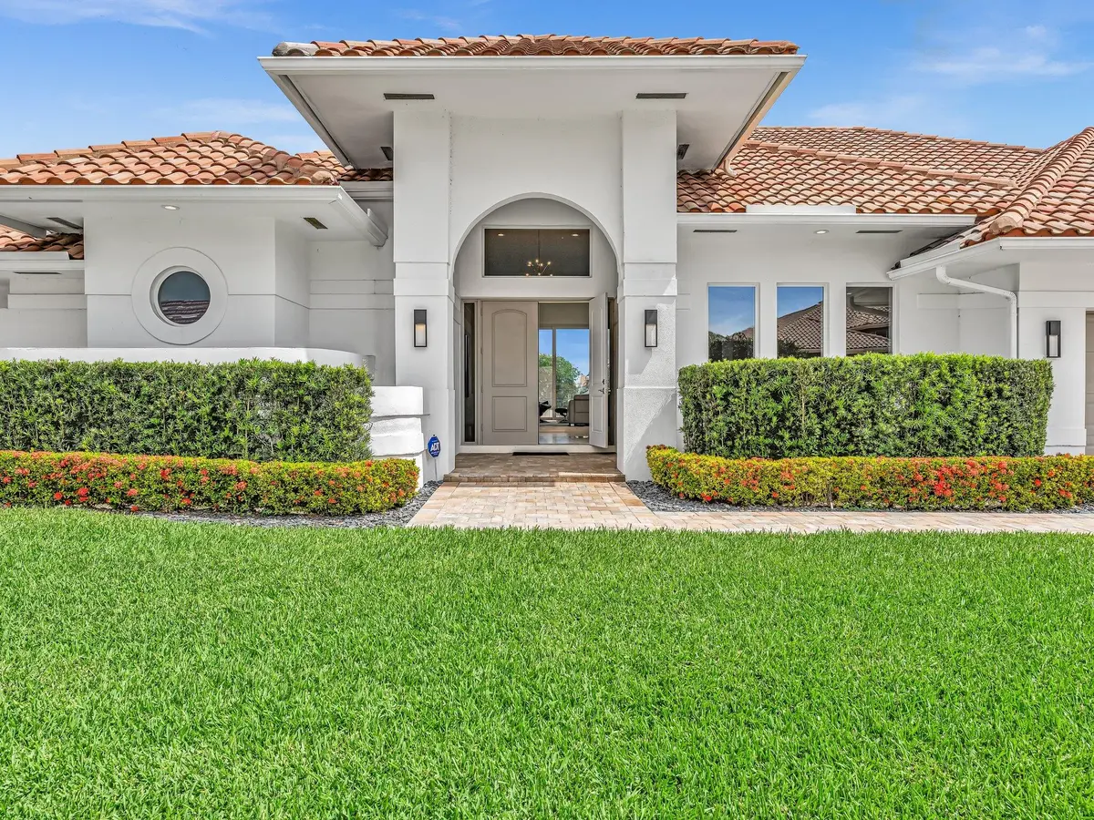 Lushly Landscaped at 7149 Montrico Drive, Boca Raton