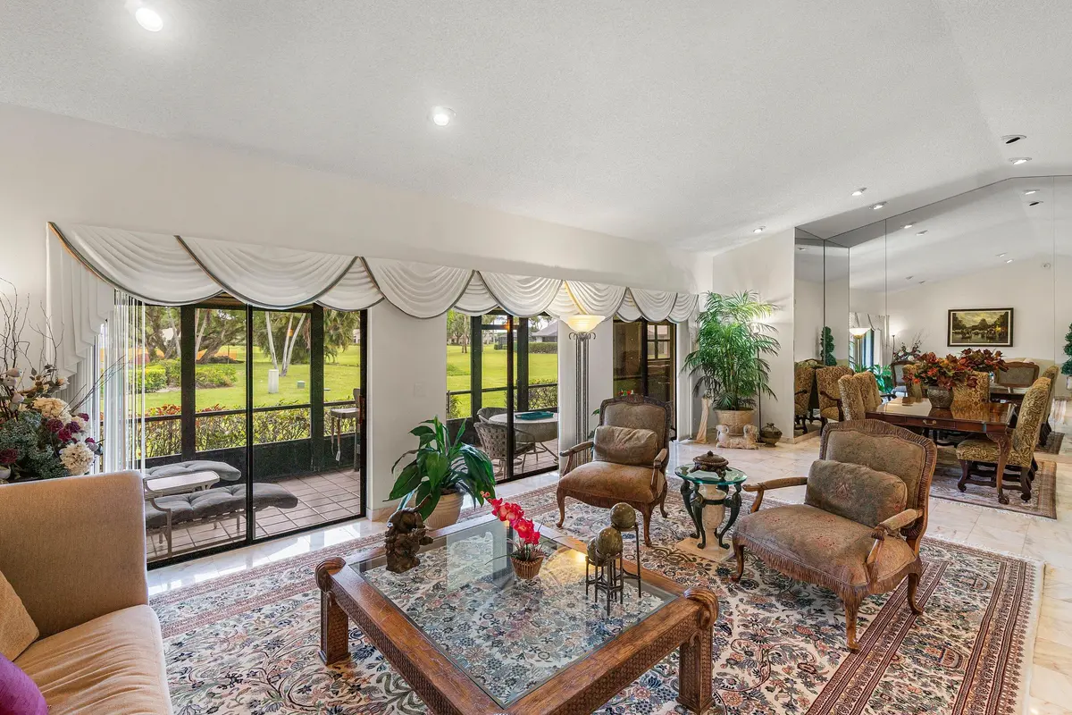 Ample Living/Dining Room at 5692 Willow Creek Lane, Delray Beach