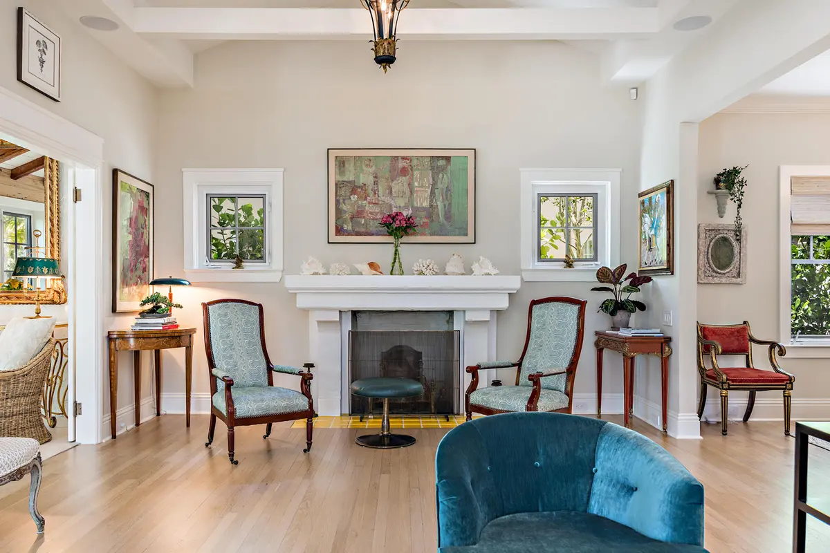 Living Room at 611 Flamingo Drive, West Palm Beach