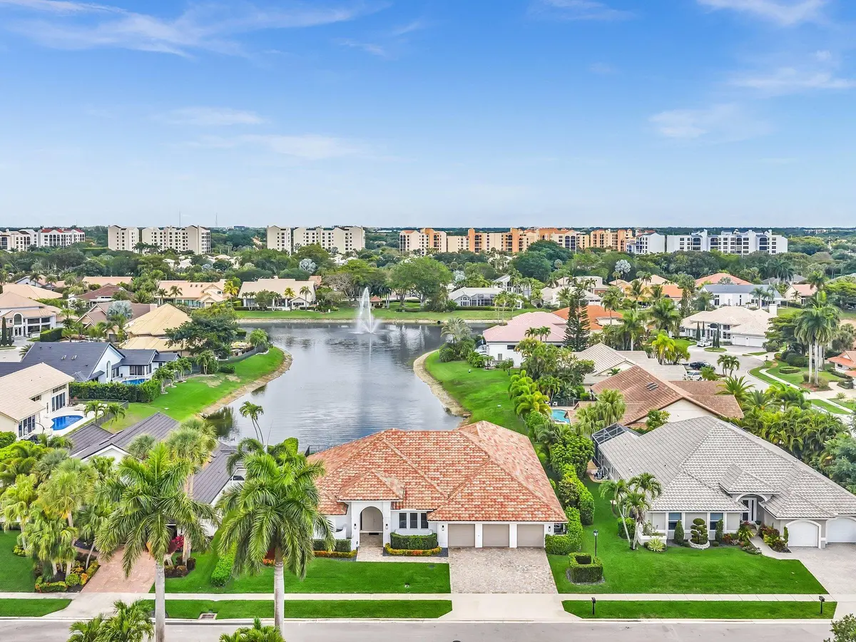 Perfectly Situated on the Lake at 7149 Montrico Drive, Boca Raton