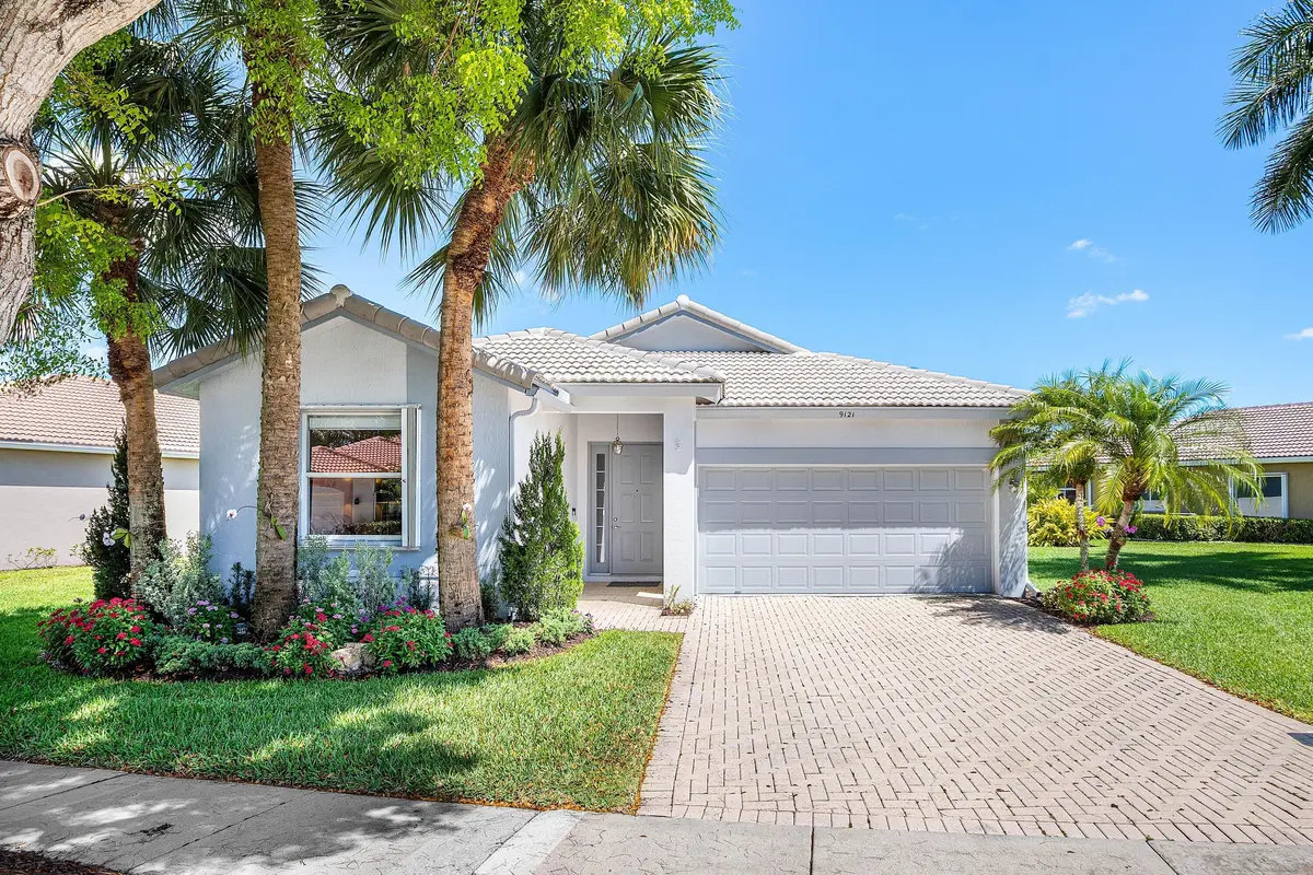 Front View at 9121 Bay Point Circle, West Palm Beach
