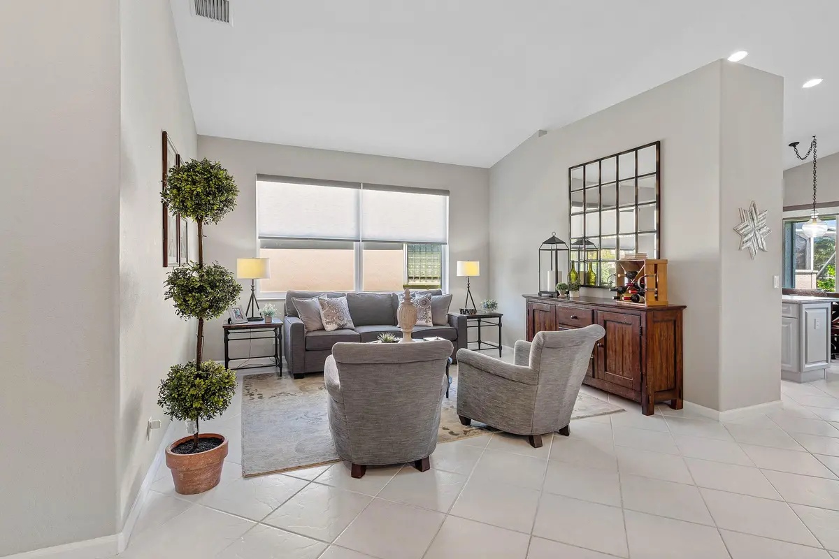 Living Room at 9121 Bay Point Circle, West Palm Beach