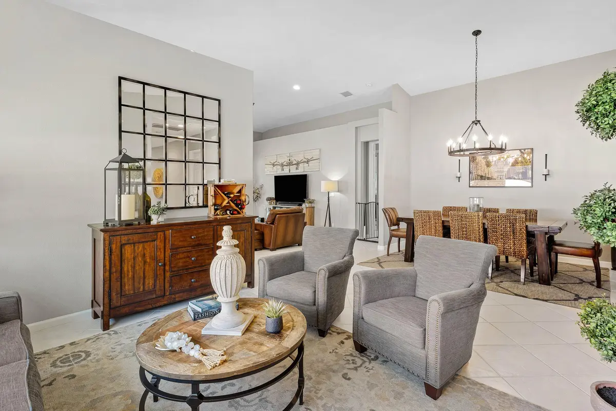 Living Room at 9121 Bay Point Circle, West Palm Beach