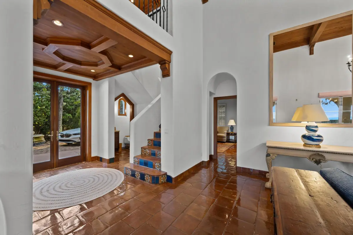 Foyer at 240 N Ocean Boulevard, Palm Beach