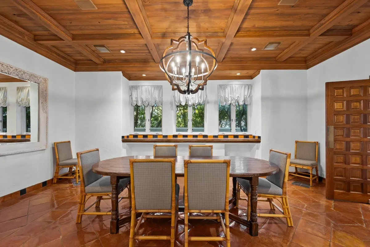 Dining Room at 240 N Ocean Boulevard, Palm Beach