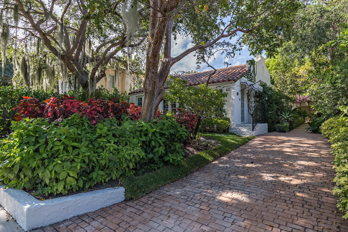 Front Door at 611 Flamingo Drive, West Palm Beach