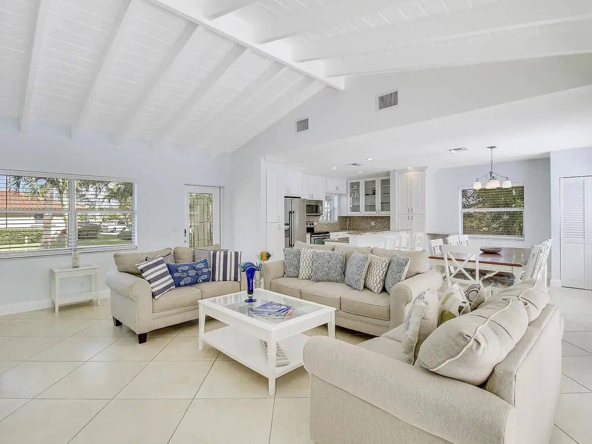 living room at 1310 Manor Drive, Singer Island