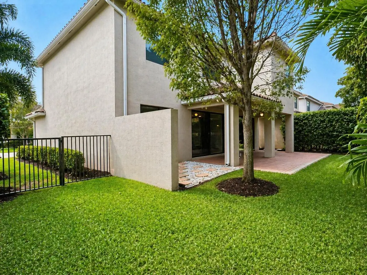 Back yard and house new at 8079 Snowflake Obsidian Trail, Delray Beach