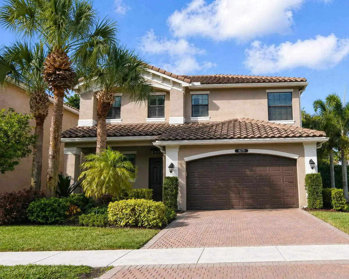 new front of house at 8079 Snowflake Obsidian Trail, Delray Beach