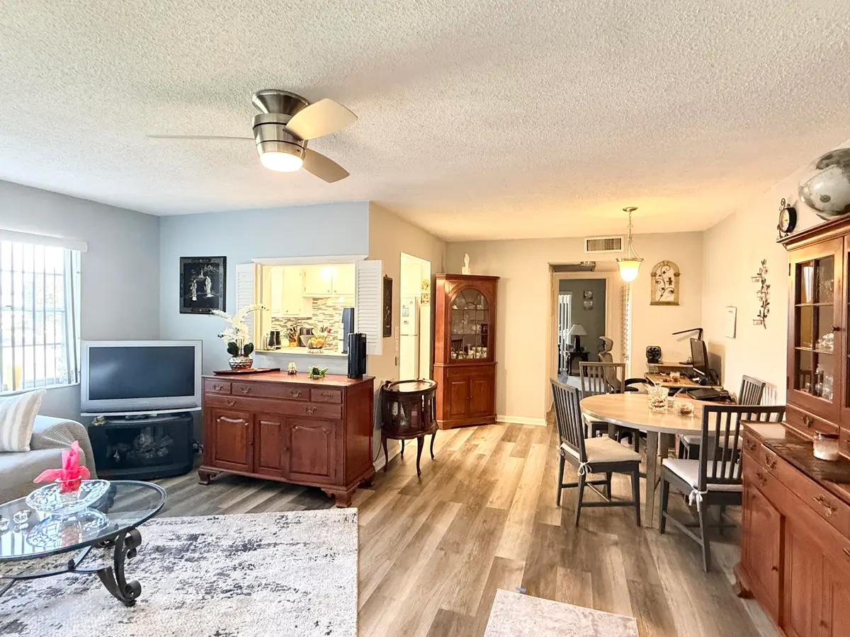 Living room at 228 Canterbury J, West Palm Beach