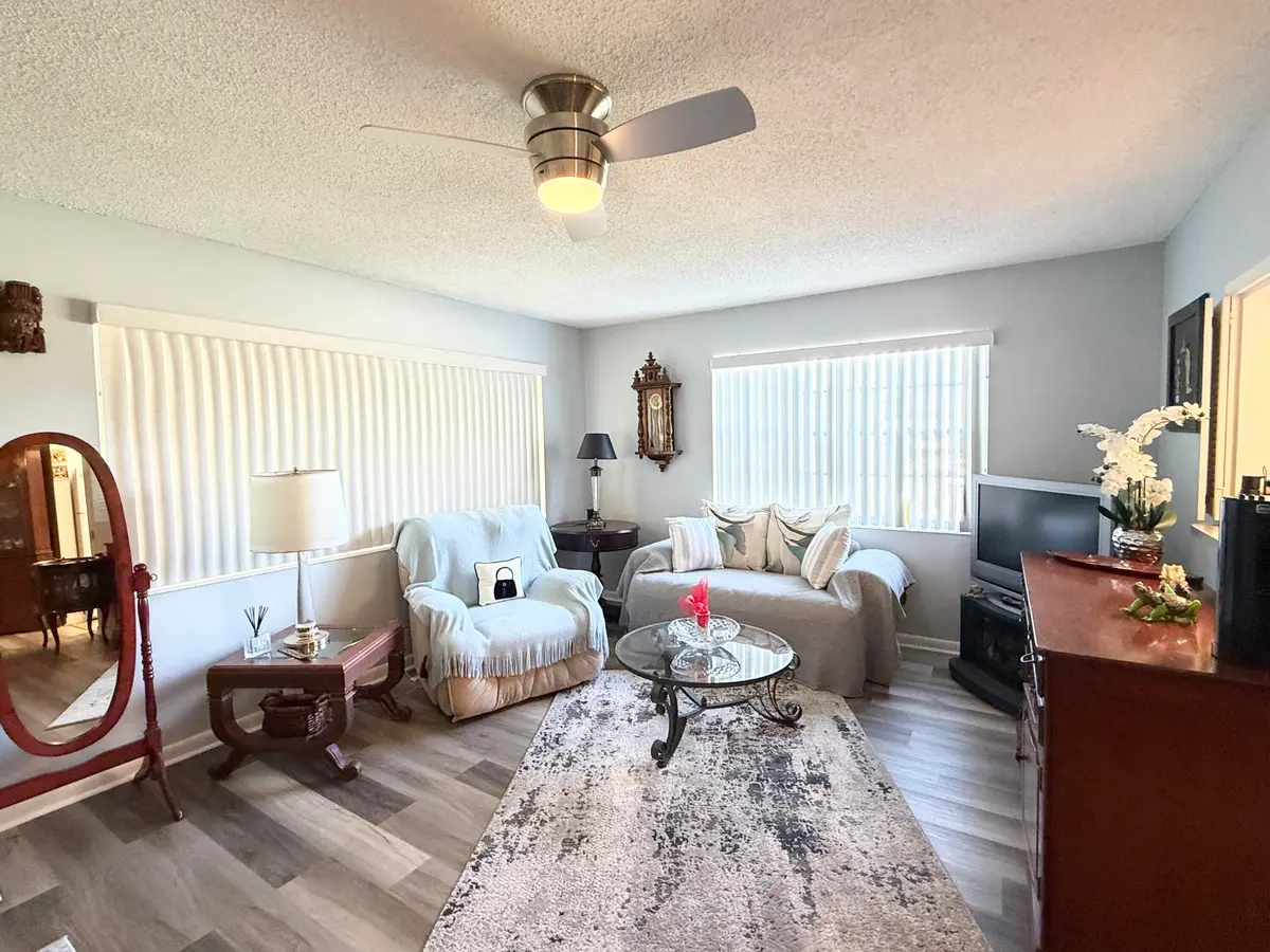 Living room at 228 Canterbury J, West Palm Beach