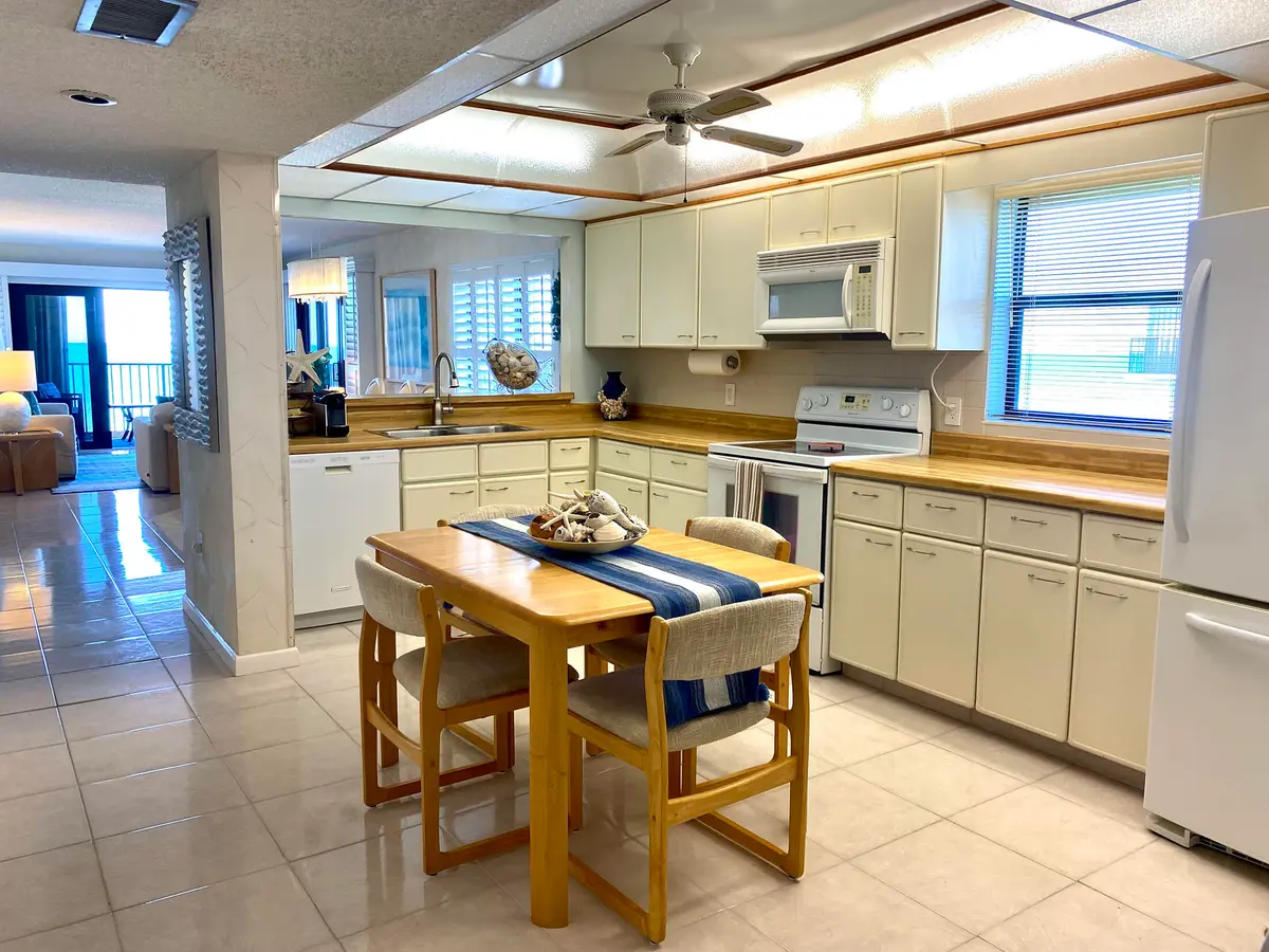 Kitchen at 10200 S Ocean Drive 710, Jensen Beach
